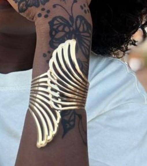 Bracelet doré design unique