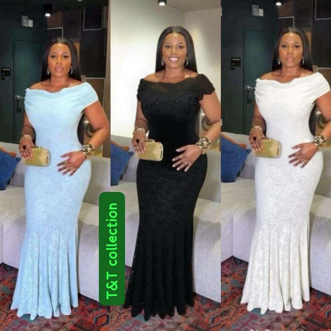 Robe élégante soirée femme