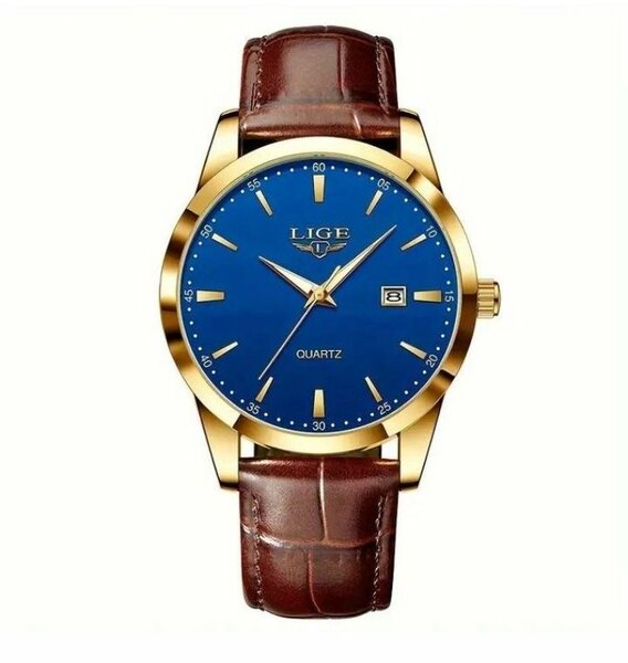 Lige 2024 Men'S Quartz Watch
