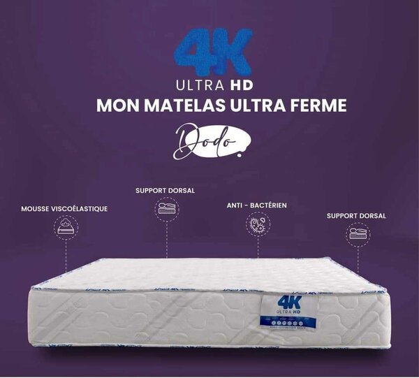 Matelas Ultra Ferme 4K HD
