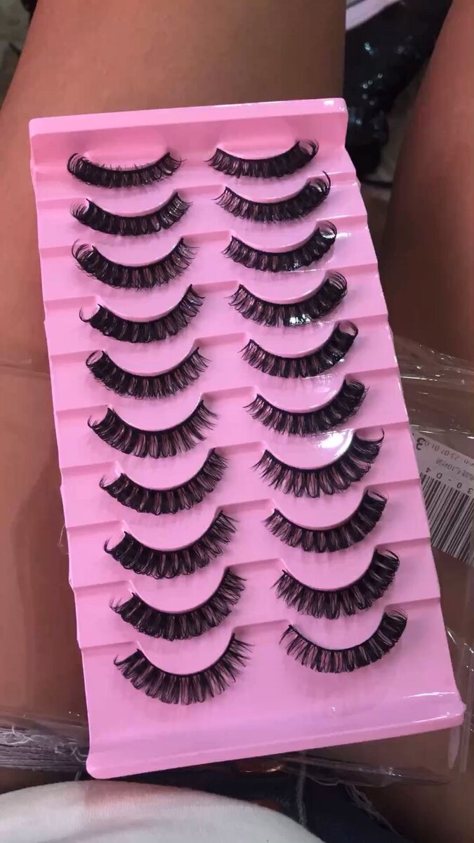 Cils en  volume naturel