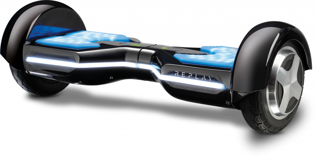 Hoverboards replay velocity Bluetooth