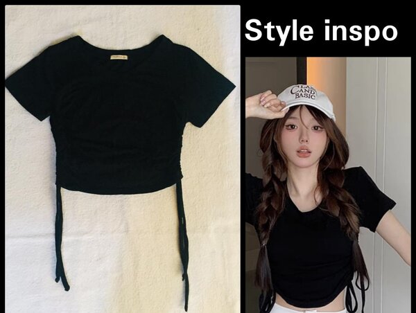 Salaula crop tops and tops