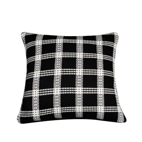 Coussin à carreaux élégant