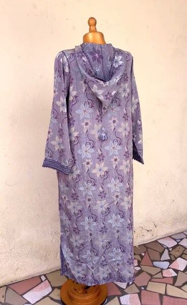 Djellaba Femme Florale