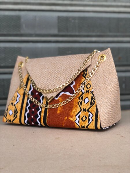 Sac à main en tissu ethnique
