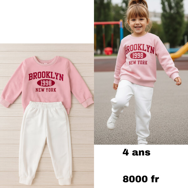 Ensemble Fille Brooklyn 4 Ans