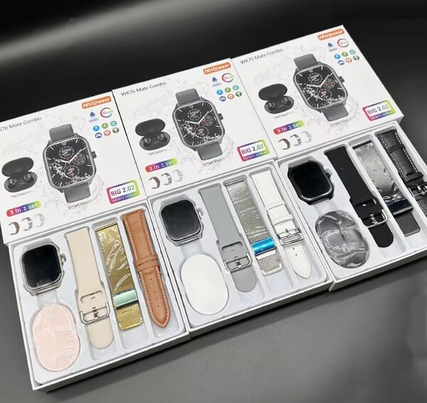 Lot de Montres Intelligentes 3-en-1