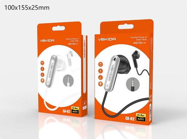 Vekida Hi-Res Earphones EA-02