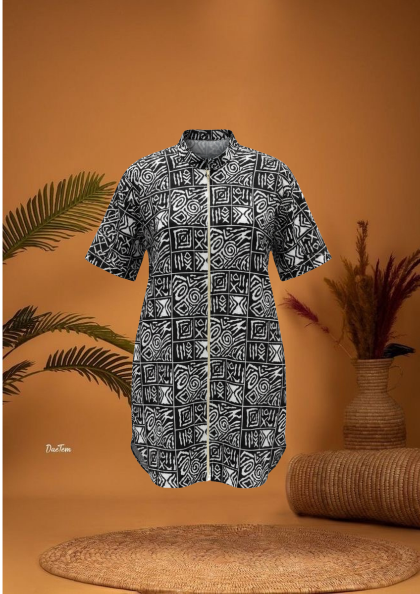 Robe Tunique Ethnique Femme