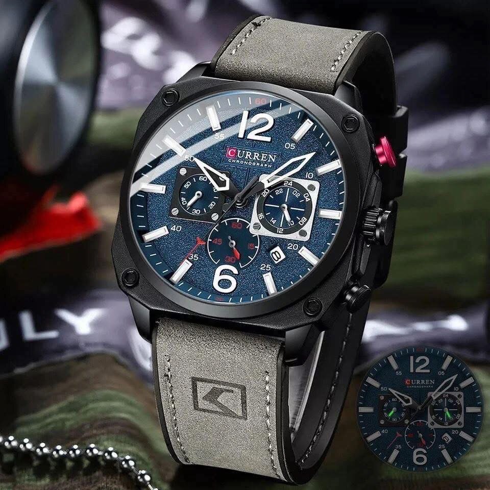 Montre Homme Chronographe Élégante