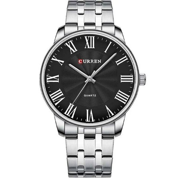 M:8422 Curren Classic Stainless Steel 44mm Dial Size Analog