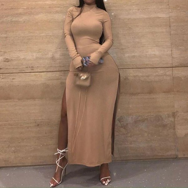 Robe Élégante Longue et Courte