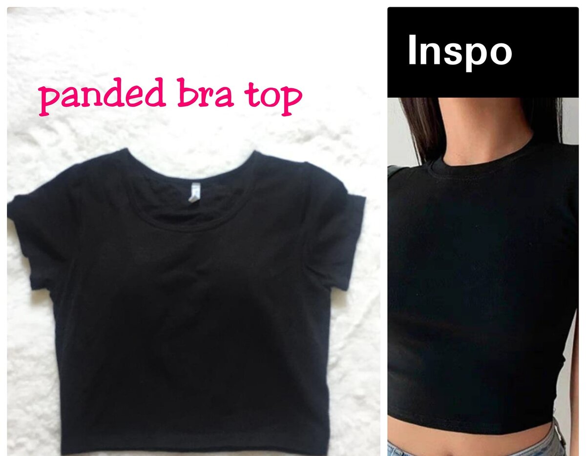 Salaula crop tops and tops