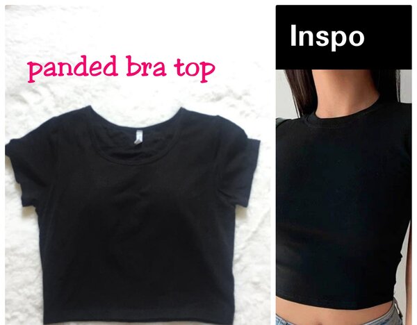 Salaula crop tops and tops