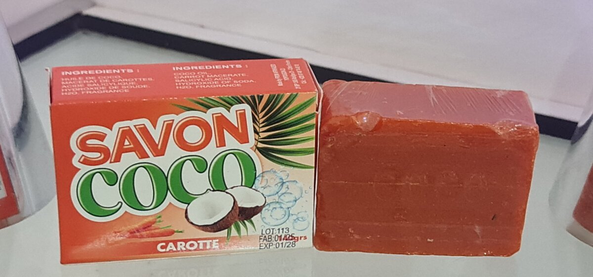 Savon Coco Carotte Naturel