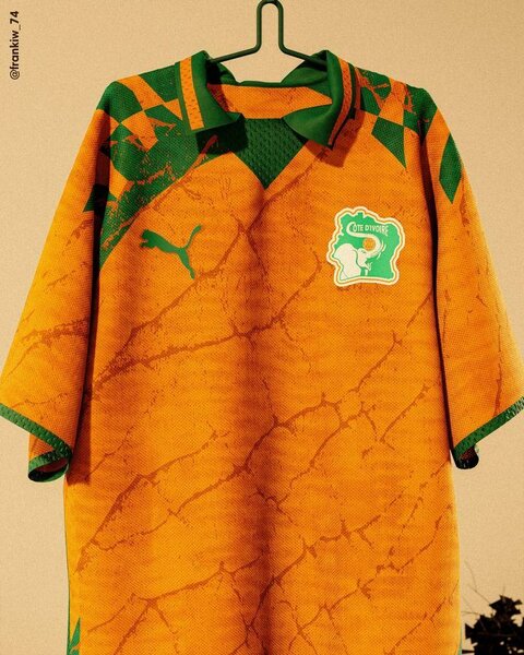 Maillot Équipe Côte d'Ivoire