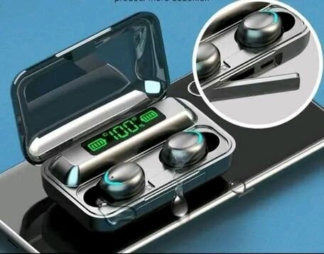 Écouteurs Bluetooth sans fil avec affichage LED