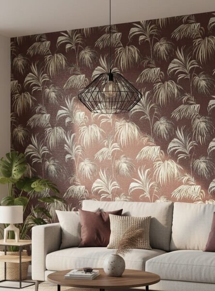 Papier peint tropical moderne