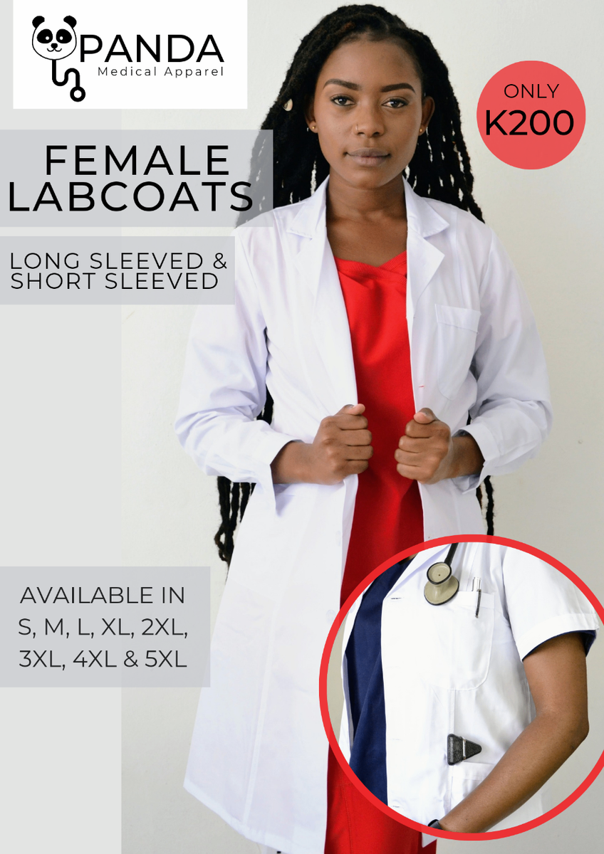 Female Labcoat - Non Adjustable