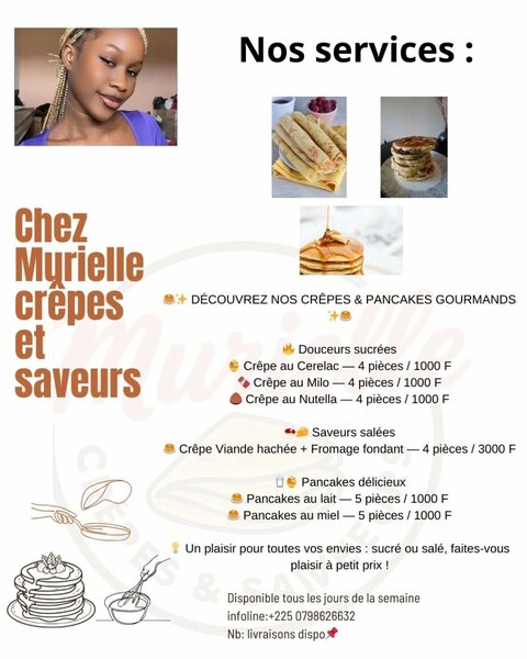 Crêpes Gourmandes Charmantes