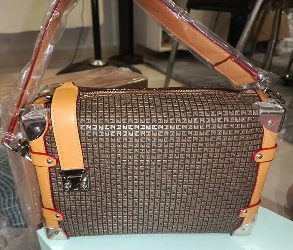 Sac à bandoulière multicolore tendance