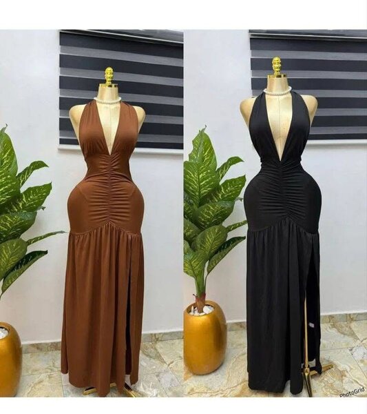 Robe longue élégante soirée