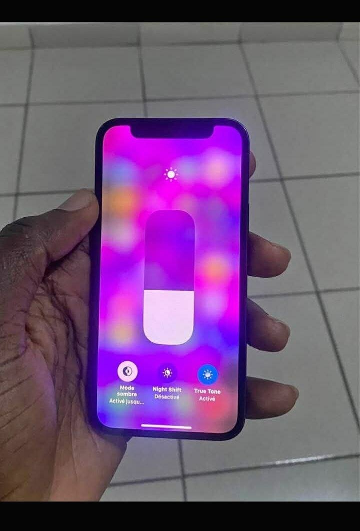 Smartphone Apple avec double caméra