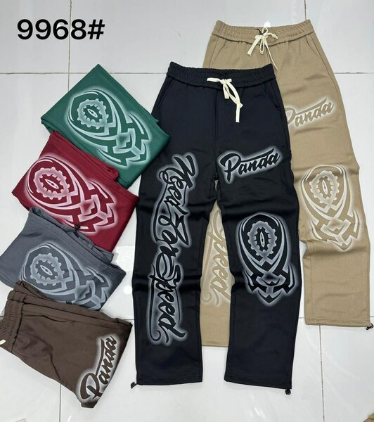Pantalon streetwear imprimé