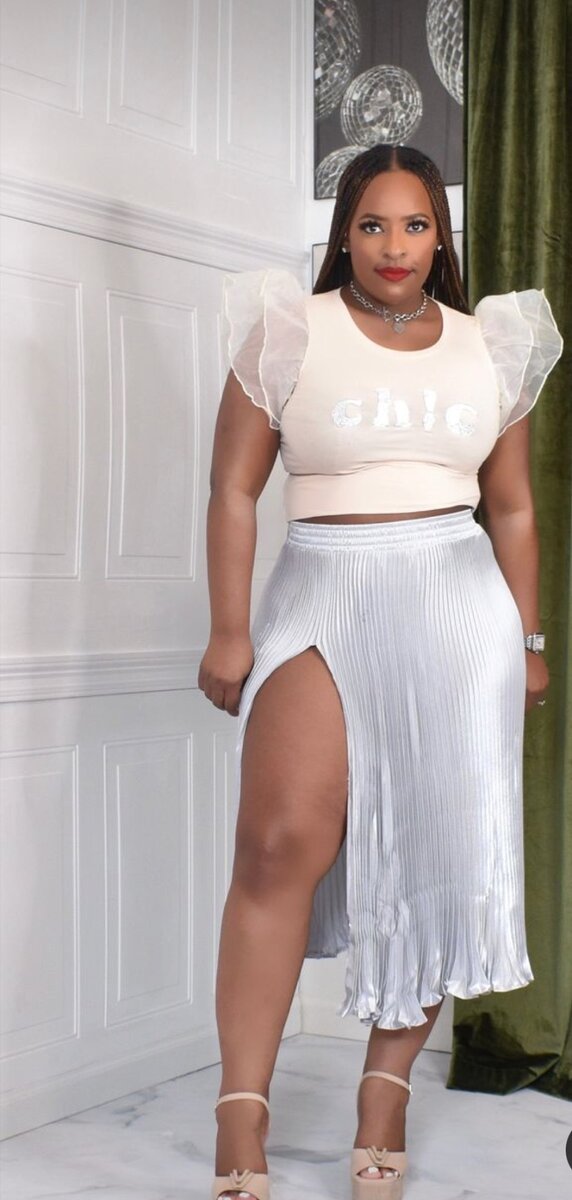 SHEIN PANTS /PLEATED SKIRT