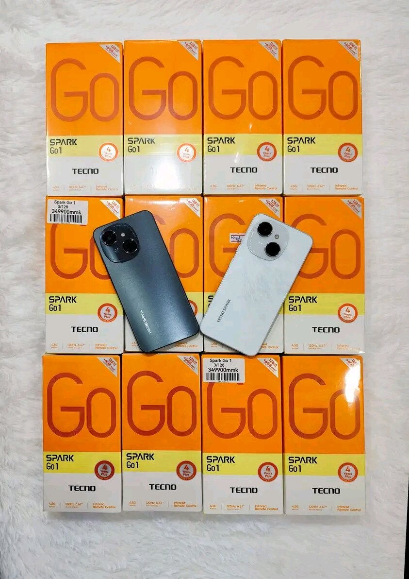 TECNO SPARK GO1 128GB 8GB RAM PREMIÈRE COPIE CONFORME DUBAÏ