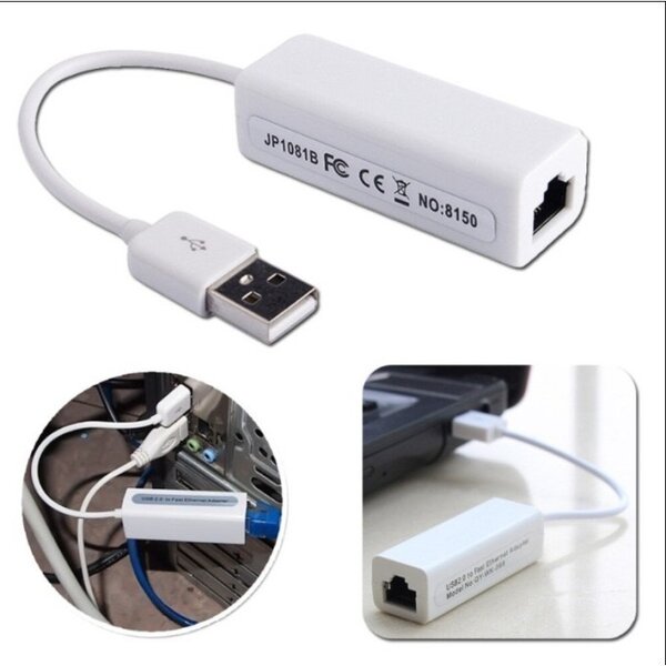 Adaptateur USB 2.0 vers Ethernet