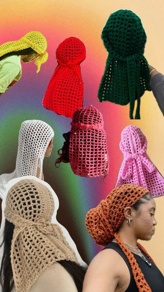 Élégant bonnet crochet