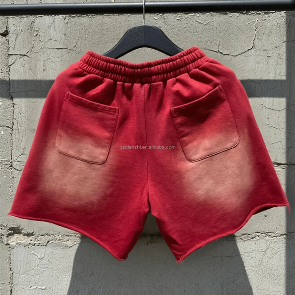 Shorts décontractés rouges