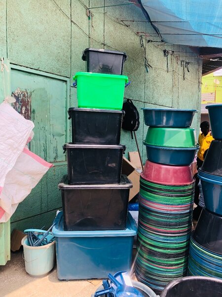 Storage box & Meal Bin