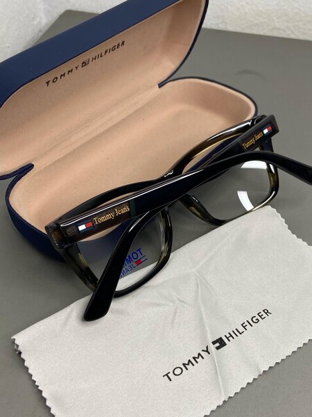 Square Acetate Tommy Hilfiger Optical Frame For Men