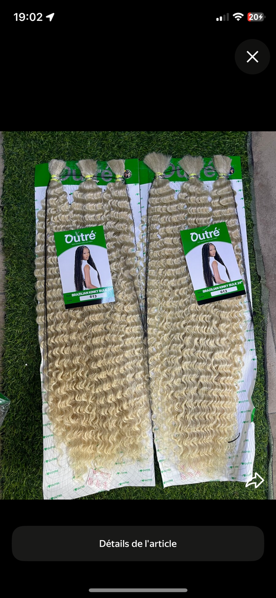 Extensions cheveux bouclés Dutré