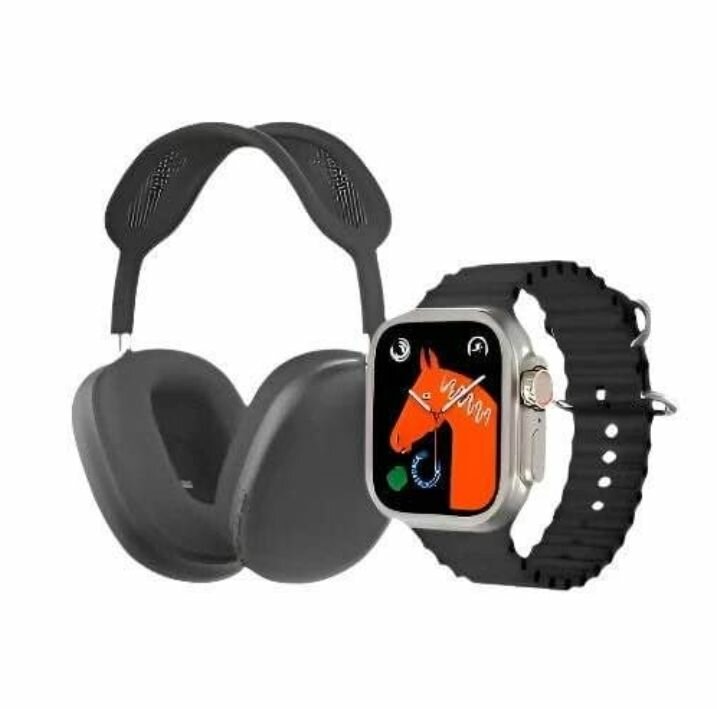 P9 headphones and smart watch