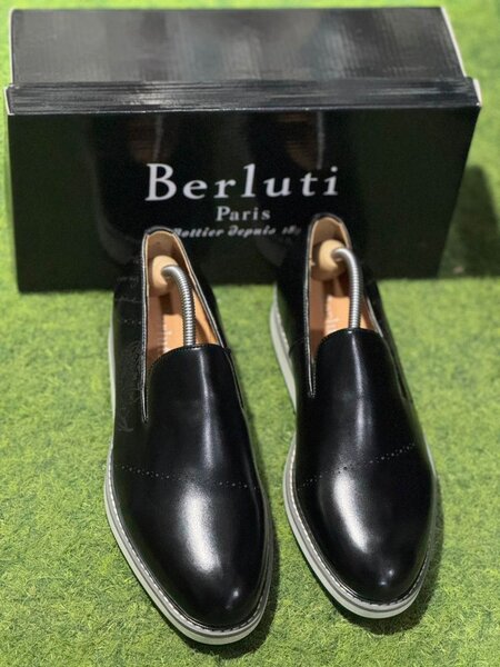 Mocassins élégants Berluti en cuir