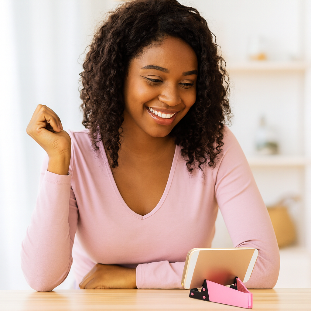 Support téléphone pliable élégant