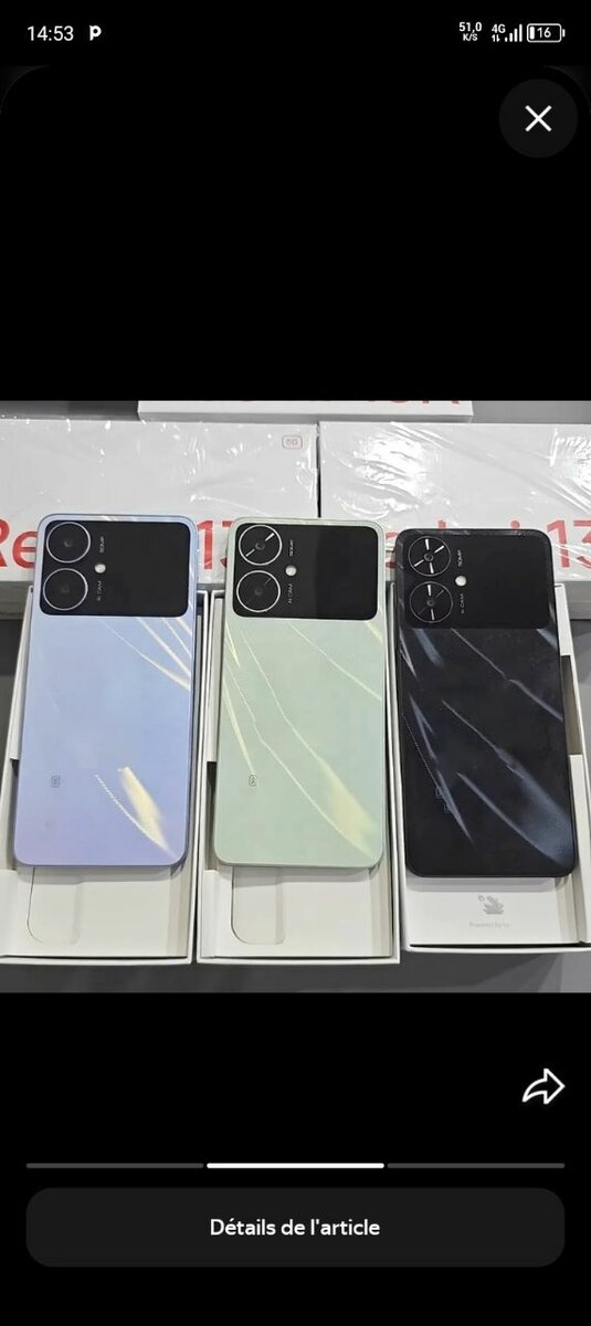 Smartphone moderne 13R