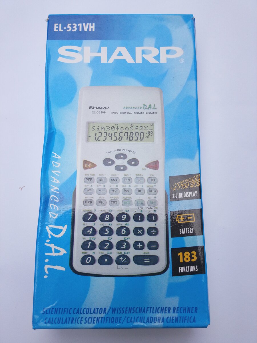 Calculatrice Scientifique Sharp