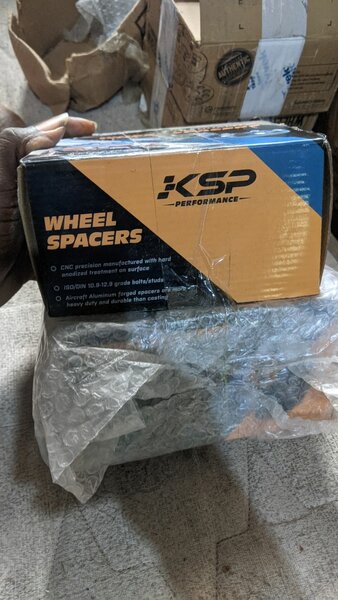 1" 5X114.3 wheel spacers for Toyota, Hyundai,kai etc