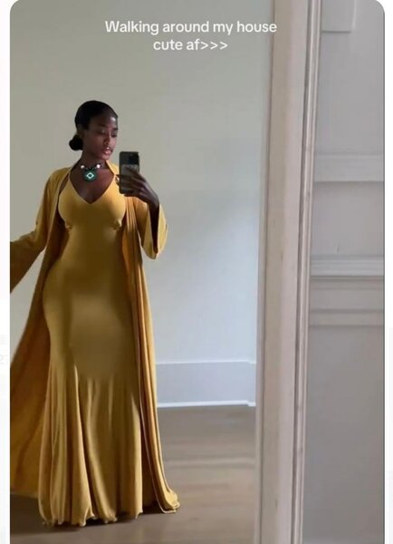 Robe longue élégante femme