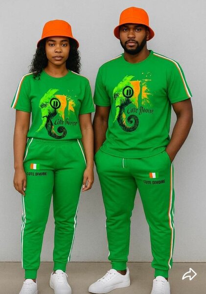 Ensemble Côte d'Ivoire Unisexe