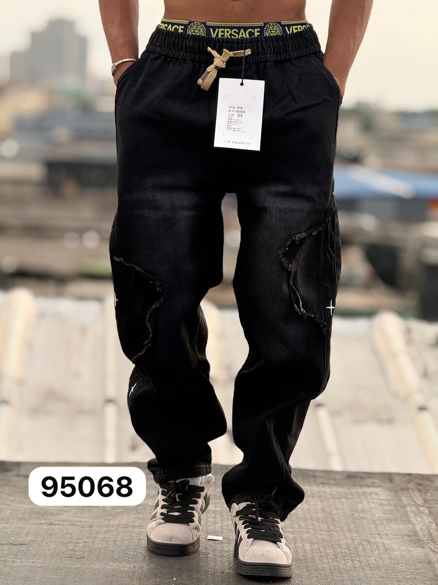 Jogging noir tendance homme