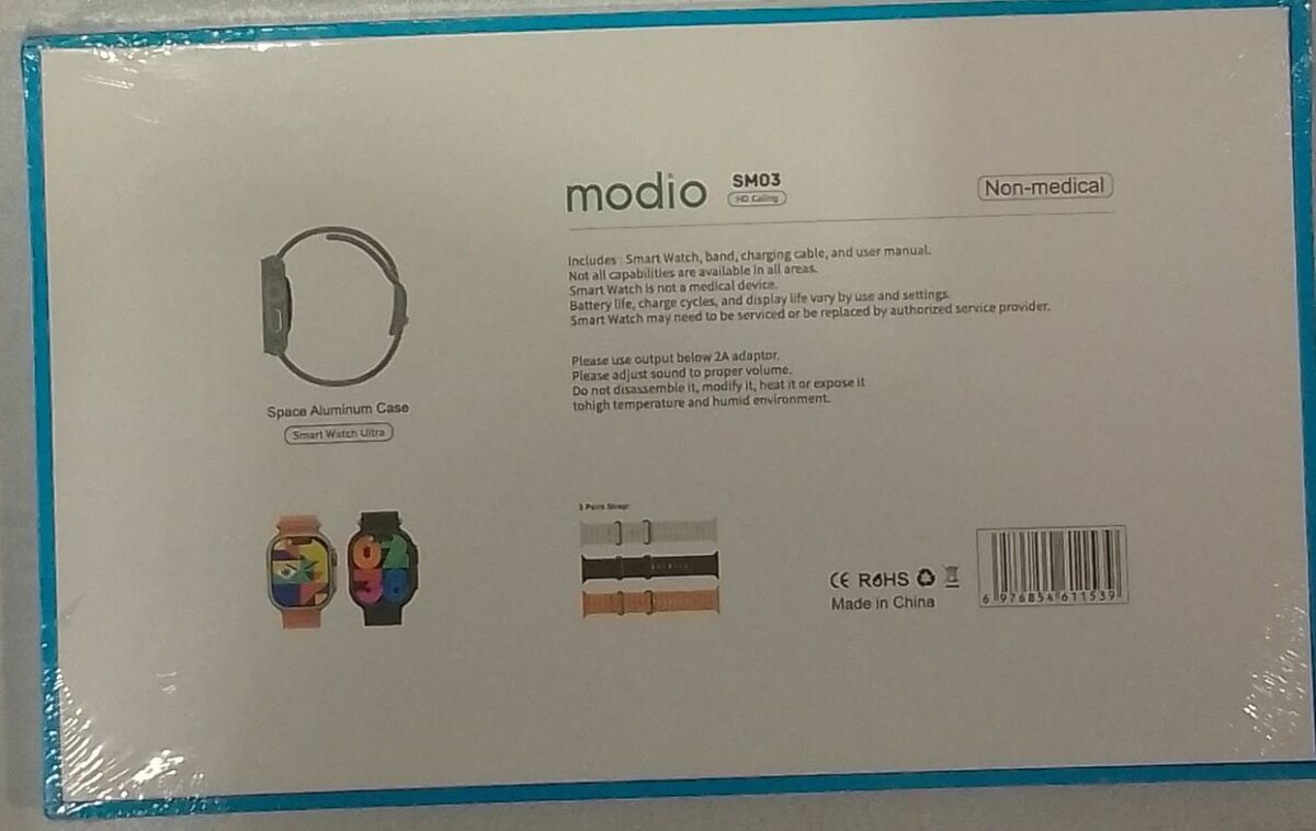 Montre connectée SM03 Modio HD