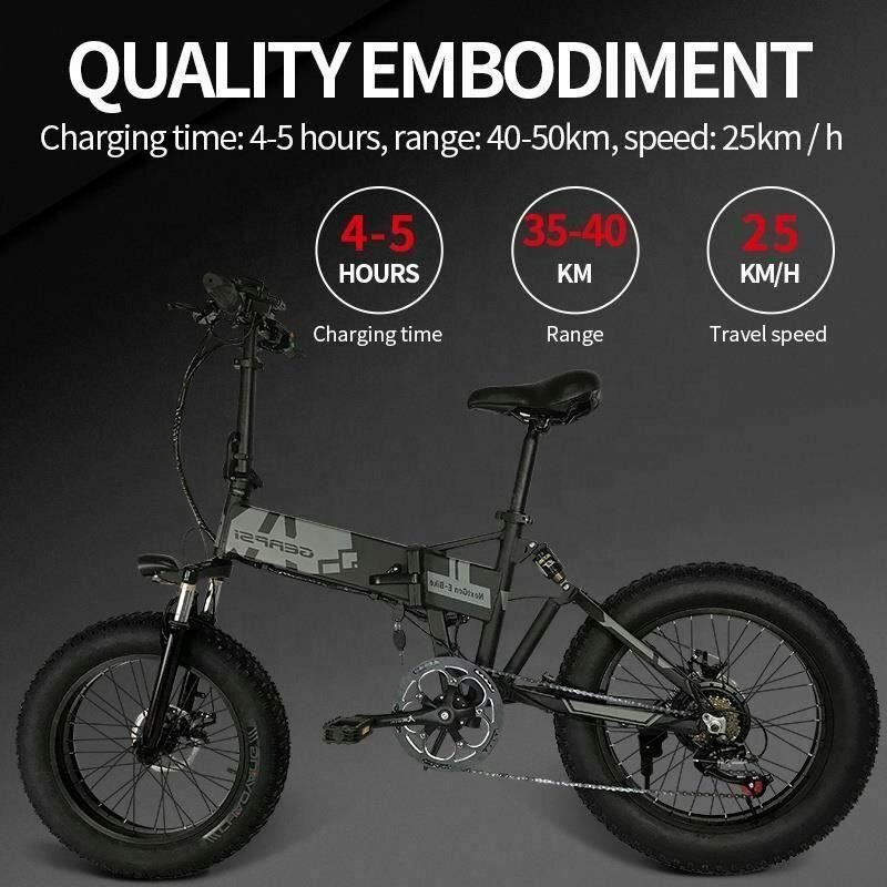 Vélo électrique pliant tout-terrain