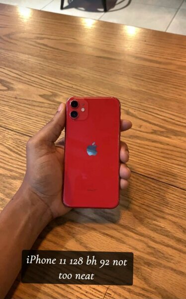 IPHONE 11 128gig  92%--100%bh