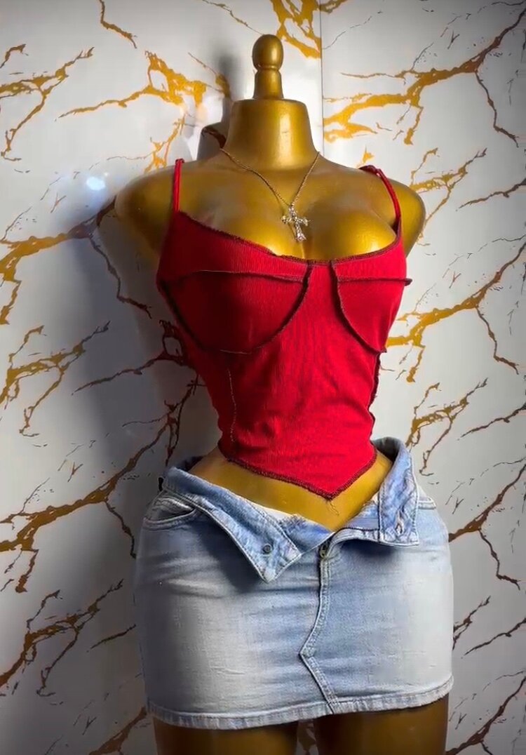 Hauts bustier féminins élégants